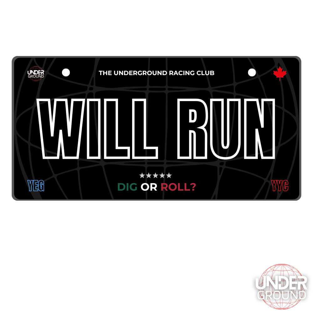 Will Run Vanity Plate image 0