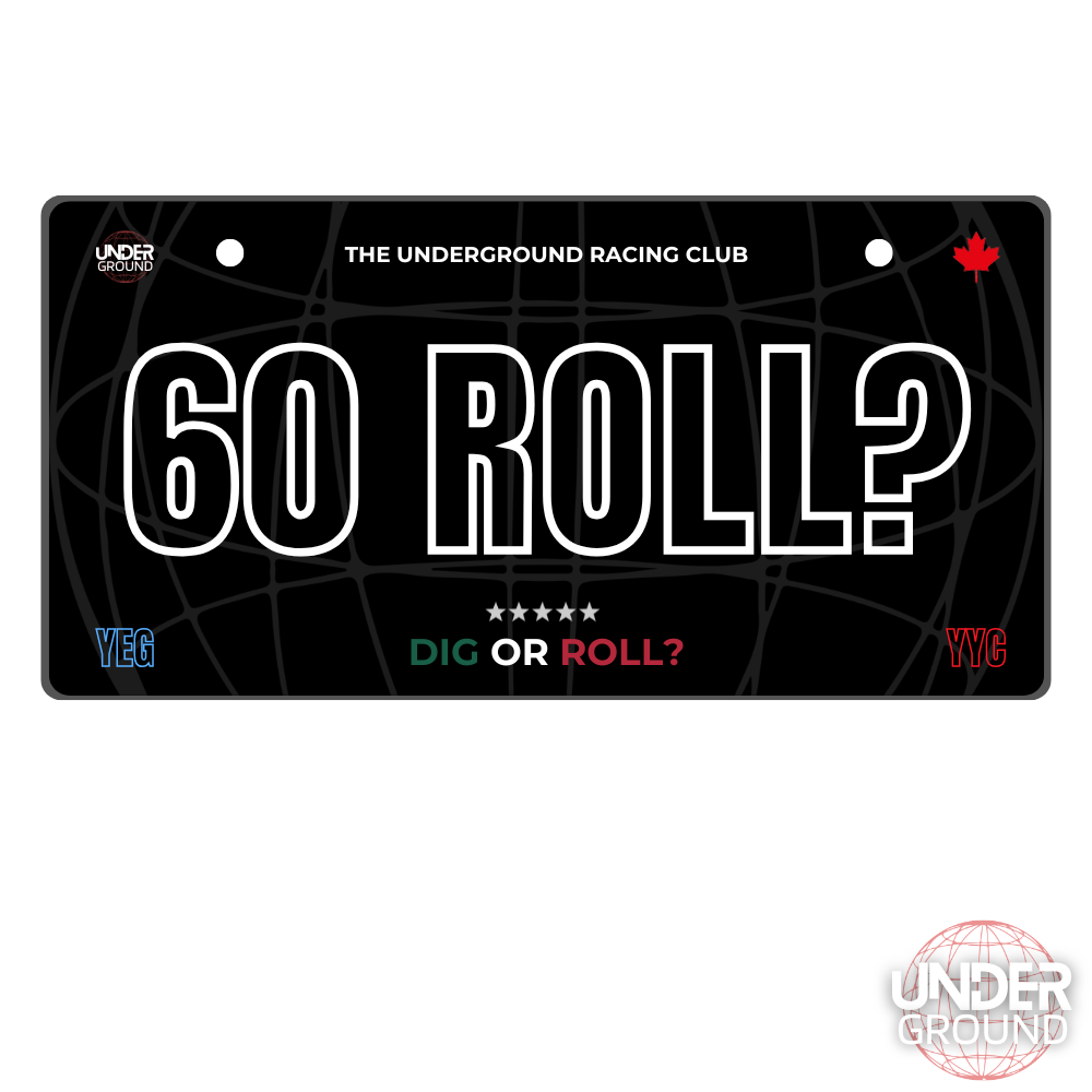 60 Roll? Vanity Plate image 0